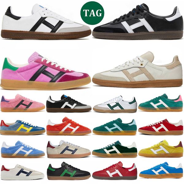 

designers shoes for men women og shoe Vegan Black White Gum spezial sneakers black white blue clear Pink Velvet dark green mens trainer, Color 20