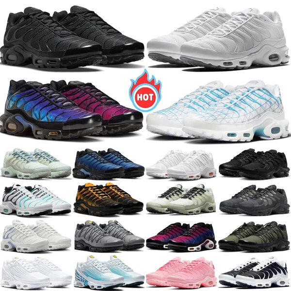 

Tn plus 3 Terrascape men women running shoes tns Triple Black Clean White 25th Anniversary Unity White BlueTerrascape Black sports trainers, Color 1