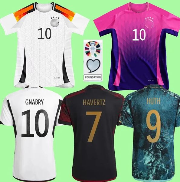 

2024 Fans Player Version Germanys Soccer Jerseys Green Red WOMEN MEN KIDS KIT HUMMELS REUS Football Shirt KROOS WERNER GNABRY DRAXLER MULLER GOTZE 24 25, Purple