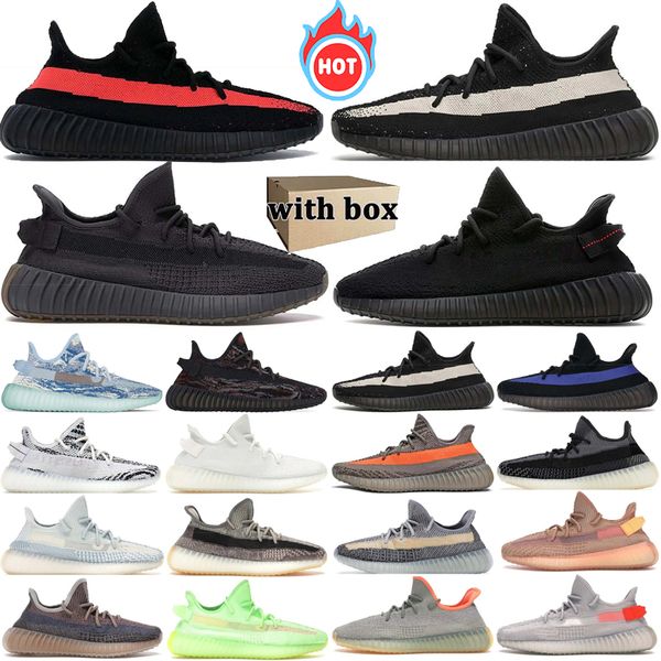 

With box Designer Shoes Sneakers Running Shoes Black Bred White red Men's and Women's Sneakers Shoes