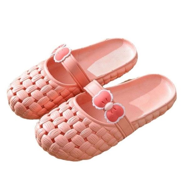 

product Summer new slippers designer for women shoes green white pink orange Baotou Flat Bottom Bow slipper sandals fashion-037 womens flat slides GAI outdoor shoes, Item#1