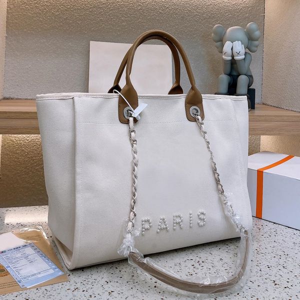 

Designer Bag Tote Bag Travel Shoulder Bags Luxurious Bag For Women Large Capacity Shopping Bags with Beads & Embroidery Decoration, #19