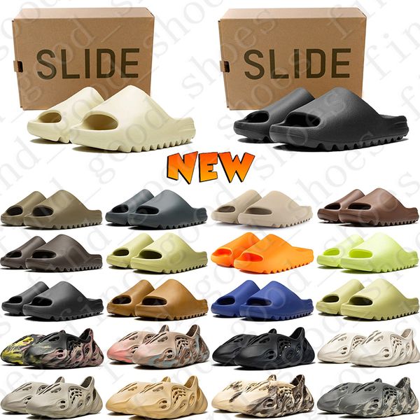 

With Box Designer sandal slipper sliders for men women sandals slide pantoufle mules mens womens slides slippers trainers flip flops sandles discount, #3 slate marine