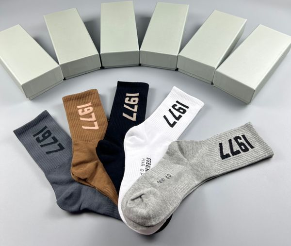 

Mens socks Fashion Women Men Socks High Quality Letter Breathable Cotton Wholesale jogging Basketball football sports sock ANFN tech fleeces with Gift Box, A1