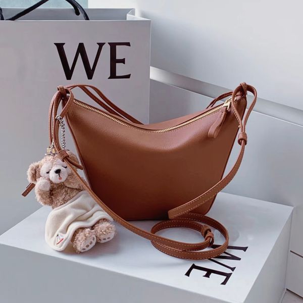 Luxury Designer Bag Cross Body Hobo Bag Handbag Embossed Riddle Zipper Open and Close Pure Cowhide Tote Bag Tote Bag Shoulder BagL2408523