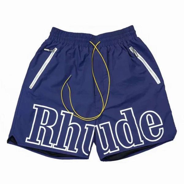 

Rhude Shorts Summer Swim Shorts Casual Mens Shorts Blue Black Beach Pants Size s m  xl Men Street Drawstring Tighness Loose Ligthweight Shorts Men Lpm 62myj, Aqua