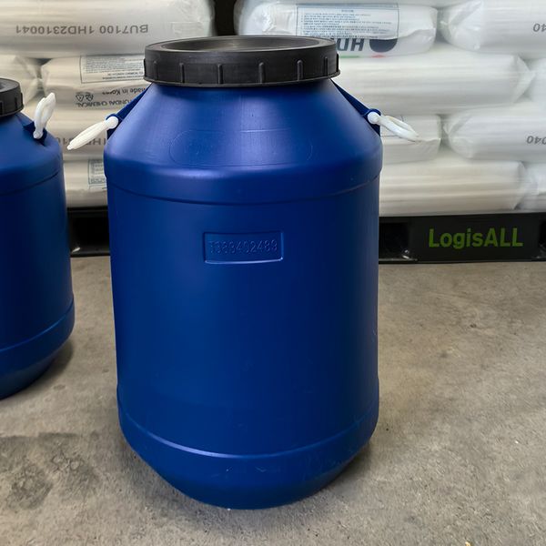 

plastic bucket 60L blue chemical bucket circular large mouth plastic bucket
