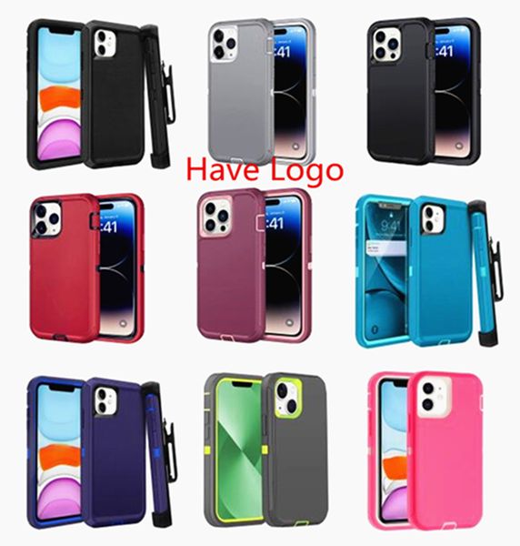 

Have OtterrBox Logo Defender Case For iPhone 15 15 Pro Max 14 13 12 11 Xs Max XR Xs X 7 8 Plus Military Grade Shockproof Case Heavy Duty Hybrid Robot Phone Case & Belt Clip, Mix popular colors