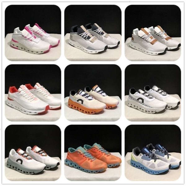 

2024 New White Women Nova Form Running Shoes Platform Sneakers Designer Run Pink Monster Shoe Trainers Runner, Army green
