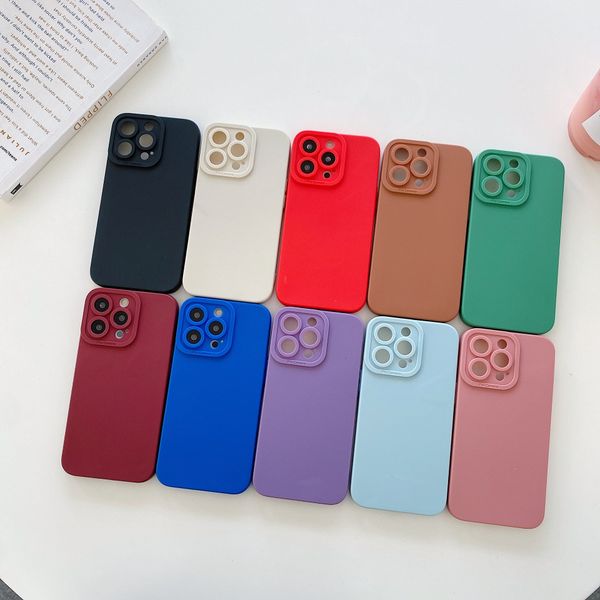 

Suitable for Apple 13 mobile phone case iPhone15 pupil pores all-inclusive solid color angel eye TPU material