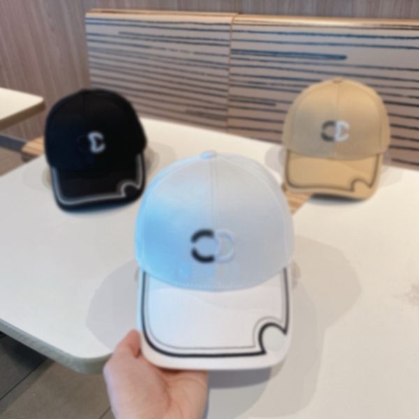 

Men's and Women's Hat Fashion Baseball Hat Adjustable Hat Summer Baseball Hat Versatile Hat, Ivory