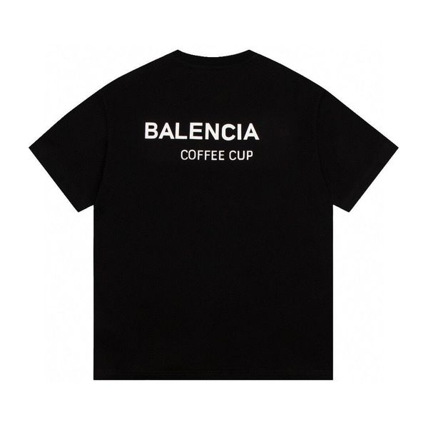 

2024ss Designer Tide T Shirts Chest Letter Laminated Print Short Sleeve High Street Loose Oversize Casual T-shirt 100% Pure Cotton Tops for Men and Women, A7