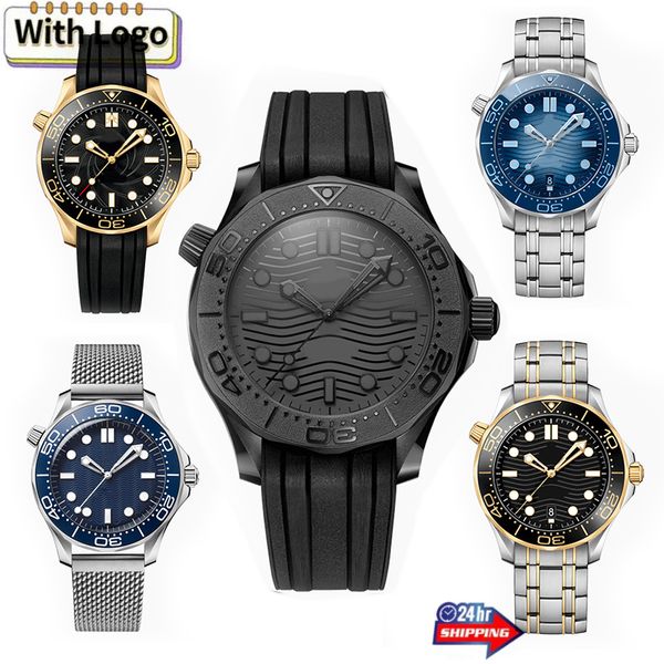 

mens watch high quality designer watches 42mm case montre with rubber strap 300m 600m diving aaa men sea sport automatic movement watchs DHgate Wristwatches, Blue