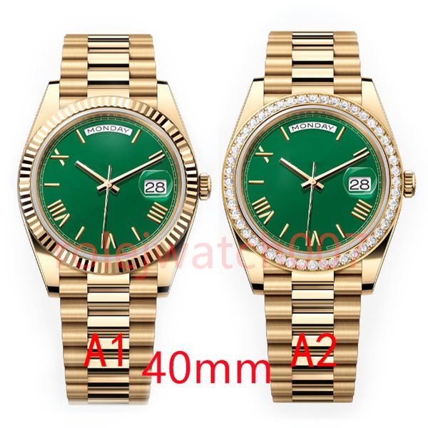 

Dhgate Luxury Mens Watch Designer Watches With Diamonds 40MM Automatic Movement Watches 904L Stainless Steel Luminous Waterproof Sapphire Fashion Wristwatch, Dark navy