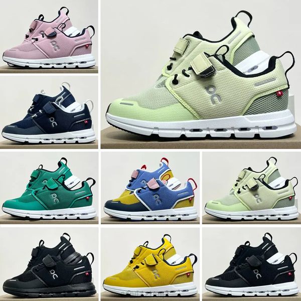 

Cloud on Running Sneakers Toddlers Designer Kids Shoes Boys Girls Trainers Children Authentic Baby Outdoor Sports Shoe 22-35, Brown