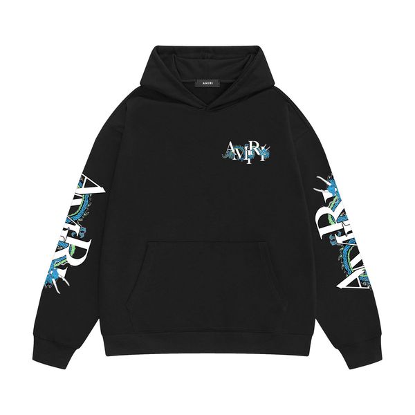 

Hip Hop Autumn Winter Couples Clothing Oversize Men Women Designer Hoodies Letter Printing Unisex Streetwear Hooded Sweatshirt Amiryes 2xl Pullover, Dark grey