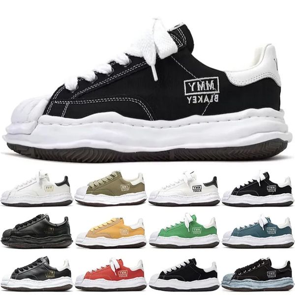 

MMY Maison Mihara Yasuhiro shoes classical designers Casual Sneakers Canvas Trainer lace-up massage platform shoe Trim shaped Toe luxury mens womens Sneaker, Shoes box
