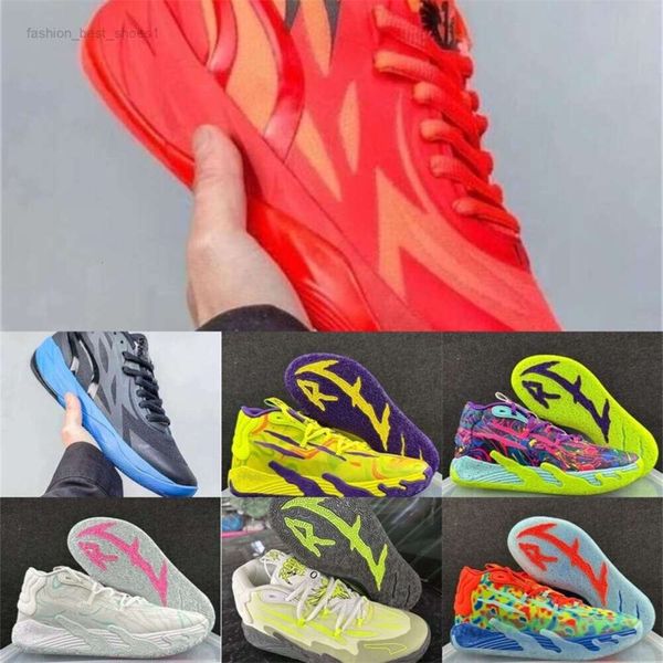 

2024 High Quality Ball Lamelo 3 Men Basketball Shoes Rick Morty Rock Ridge Red Queen Not From Here Lo Ufo Buzz City Black Blast Mens 2024, Beige
