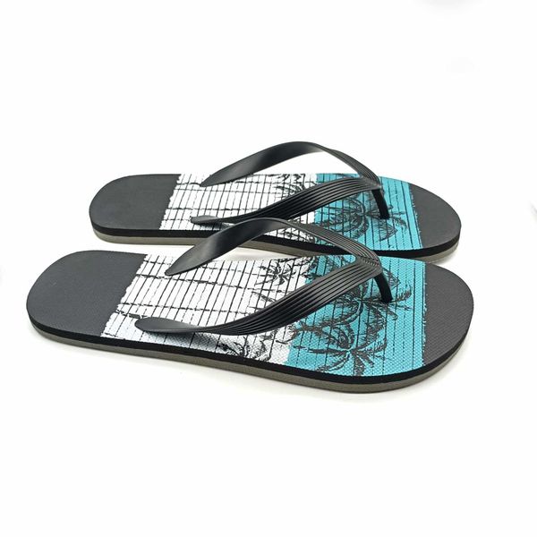 

Non-Brand Women HBP Men Flip Flops Breathable Cheap Slide Slippers Custom Printing Flip Flops, Black