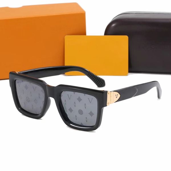 

Mens Designer Sunglasses Polarized Sunglasss for Women Flowers Letters Sun Glass Fashion Square Lens Goggle Adumbral 6 Colors Option Beach Outdoor Eyeglasses