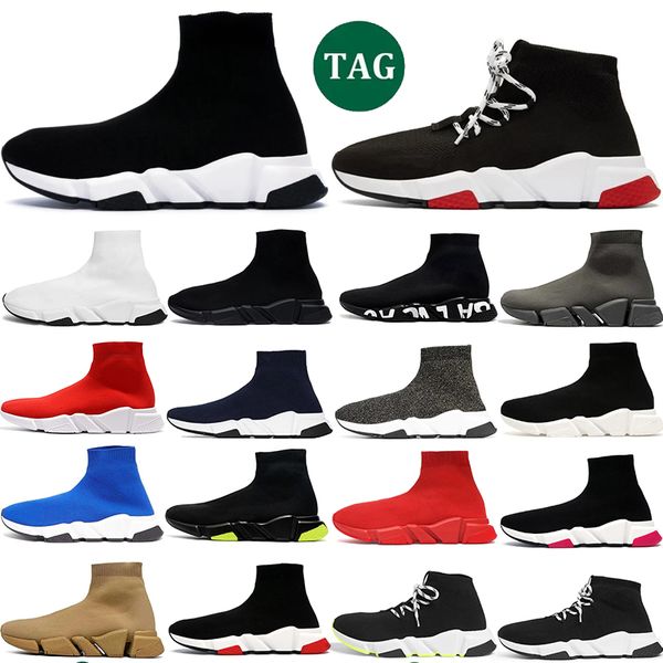 

Designer Socks shoes Casual Platform Men Mens Woman Shiny Knit 2.0 1.0 Runner Sneaker black Sock Shoe Womens Sneakers Speeds, Color 22