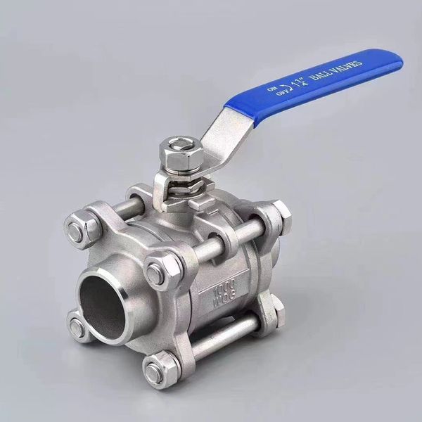 

High quality manual brass ball valve with joint made of stainless steel