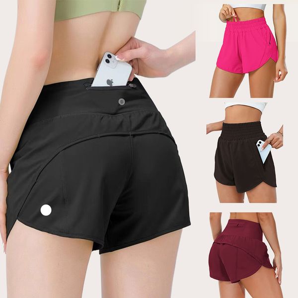 

Womens Yoga Shorts Outfits with Exercise Fitness Wear Short Pants Girls Running Elastic Pants Sportswear Pockets, Dark grey