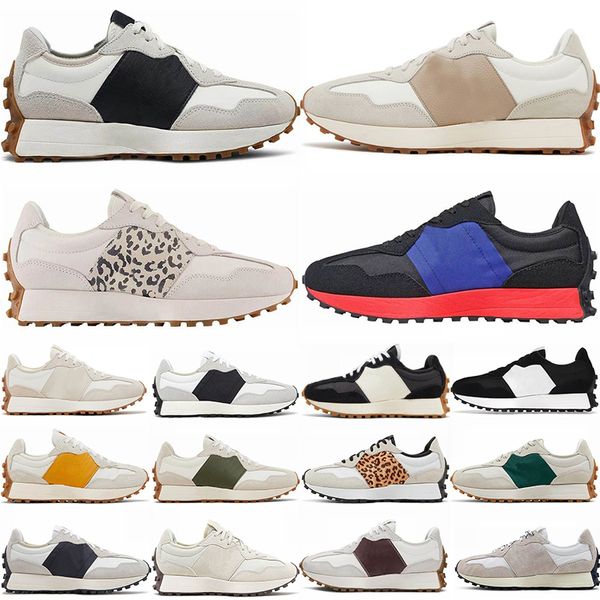 

New 327 Designer Casual Shoes Sea Sallt Moonbeam Outerspace Driftwood Black White Gum Red Sneakers mens Shoes sport 36-45, Color 20