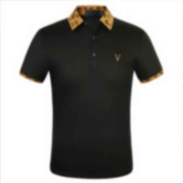 

High Quality Brand new Mens Top Embroidery Polo Shirt Short-Sleeve Solid Men Homme Men Clothing Camisas Polos Shirt, #4