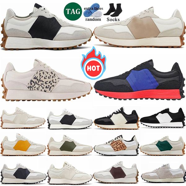 

New blance 327 Designer Shoes Sea Sallt Moonbeam Outerspace Driftwood Black White Gum Sneakers mens Outdoor Shoes sport, Color 5