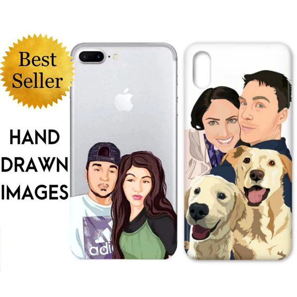 

Custom Your Hand Drawn Image Hard Phone Case Cover For iphone 15 14 Pro Max Case 13 12 11 ProMax Mini 6s 67s 7 8s Plus X XS XR XS Max, White