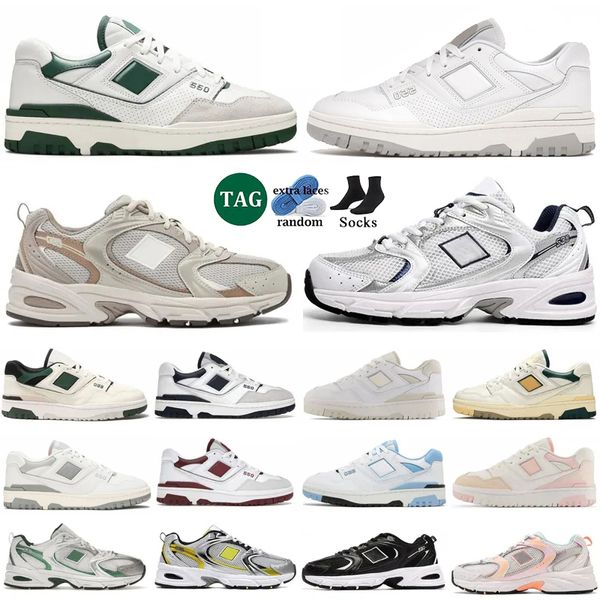 

New 550 530 Designer Shoes White Green grey Green Yellow Navy Blue Burgundy Pure Platinum Sneakers mens Outdoor Shoes sport Trainer, Color 3