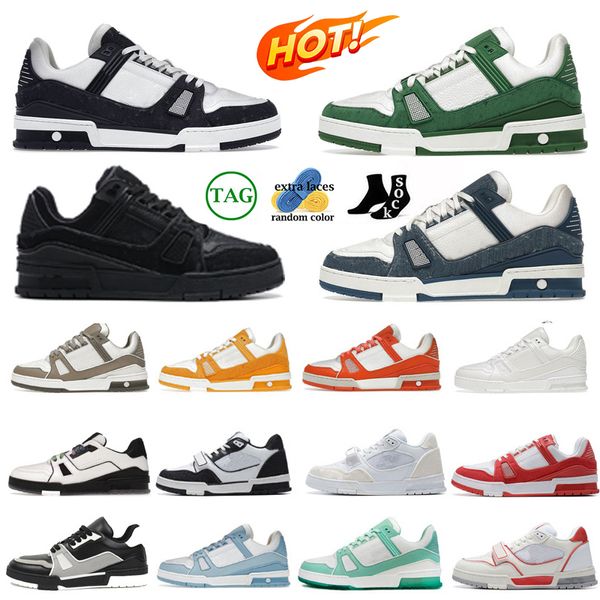

trainer sneaker casual shoes for men women designer platform sneakers black white green blue red mens womens outdoor sports trainers, Item#21