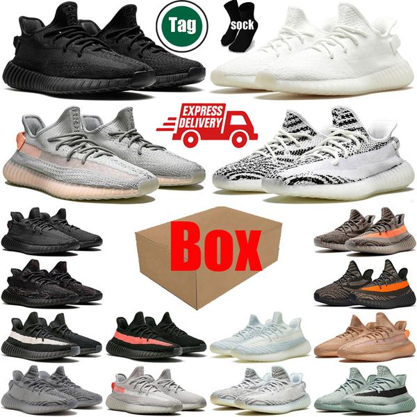 

With Box Onyx Bone outdoor running shoes for men women Dazzling Blue Salt Bred Oreo Tail Light mens womens trainers sneakers runners top, #14 glow