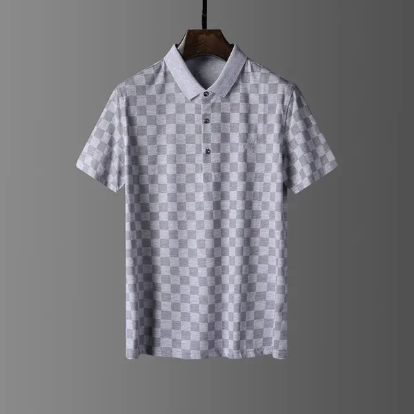

Men T-Shirt Designer Polo Shirts High Street Embroidery Printing Clothing Mens Brand Polo Shirt, #3