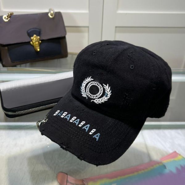 

Multi Colors Ball Caps Summer Mens Women Designer Baseball Cap With Letters Hip Hop Street Hat Beanies Top Quality, Black