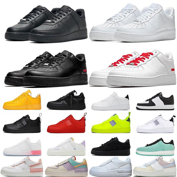 

designer casual shoes 1s one shadow men women running 1 Triple White Black Pale Ivory PASTEL Certified Lover Boy Blackout Panda outdoor sports sneaker trainer