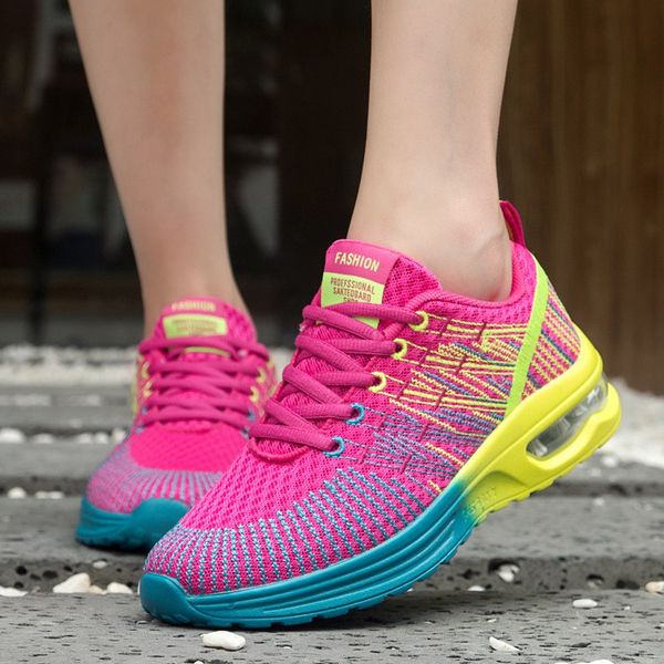 

Women Sports Ladies Outdoor Running Shoes Mesh Breathable Woman Free Shipping Female Casual Sneakers S Designer Hiking Shoe Factory, Grey