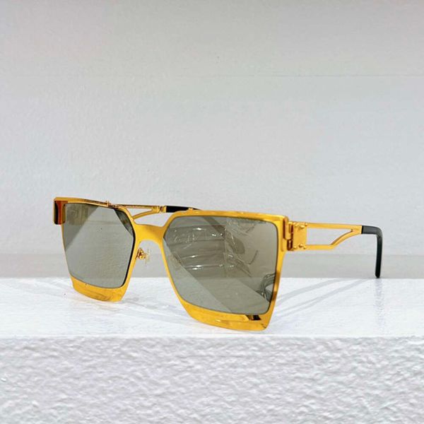 

2024 Fashion Square Sunglasses Women Men Brand Designer Alloy Shades Vintage Eyeglasses Female Eyewear