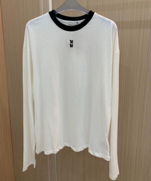 

Women Hoodies Sweatshirts Designer Hoodies Casual Mens Sweaters Pure Cotton Round Neck T-shirts Fashion Letter Printing Men's High Quality Couple Clothing, White