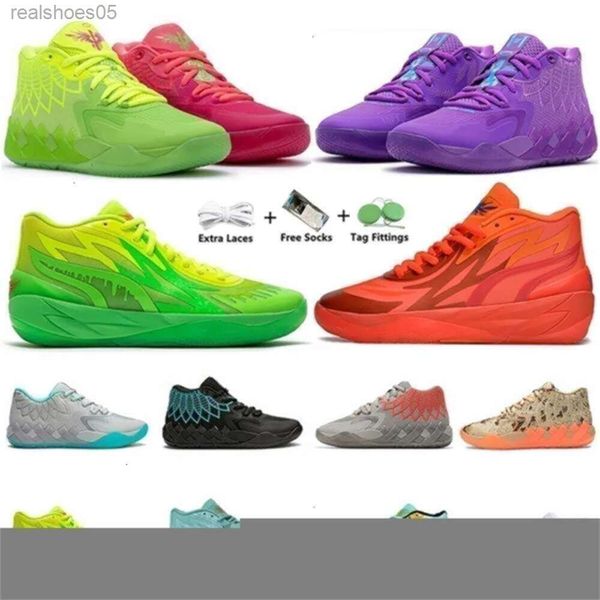 

LaMe Shoe OG LaMe Ball 1 20 Men Basketball Shoes Sneaker Black Blast City Ufo Not From Here City Rock Ridge Red Trainers Sports, Color15