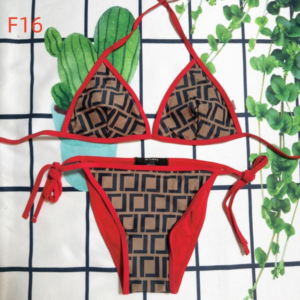 

Womens bikini designer Sexy Beach Bikinis swim suit Fashion Printed Summer Swimsuit bikinis women, #3
