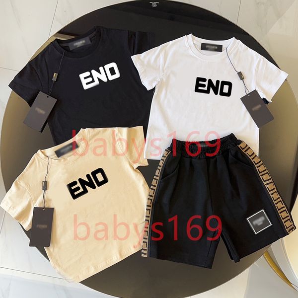 

Two piece s kids Clothing S Baby Girls Boys Shorts Skirt Flower Lter S Children's Luxury Original Label S Girl Children's Clothing S Lter Sleeve, Black
