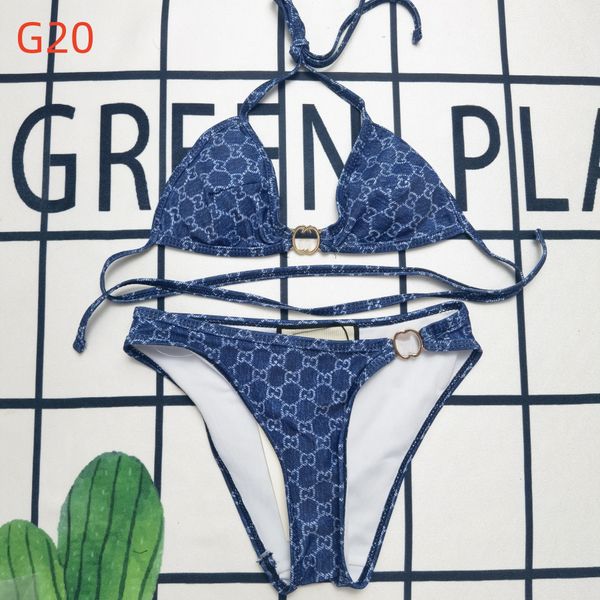 

Women Designer Bikinis Sexy Bathing Suit Swimwear Letter Print Bikini Set Swimsuits bikini designer swimwear, #12