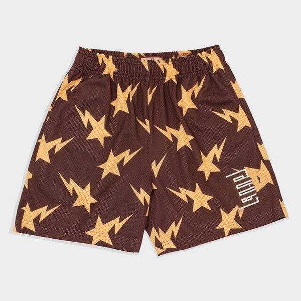 

Mens Shorts Designer New Summer Short Mens Running Sports Mens Quick Drying Gym Breathable Beach Hip Hop E Pattern Shorts, 9 as shown