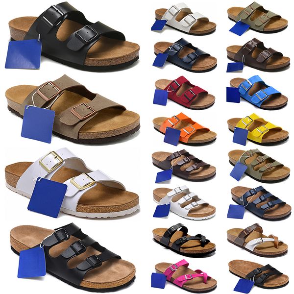 

designer slippers sandals clogs arizona slides shoes sliders pantoufle slipper men women suede leather black white flip flops buckle flat sneakers, Item#20