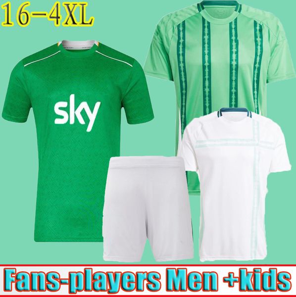 

NortHErN IrELaND 2024 Euro Cup Soccer Jersey New 2025 National Team 24 25 Football Shirt Men Kids Kit Set Home Green Away White Men' Uniform CHARLES THOMPSON MCNAIR, Beige