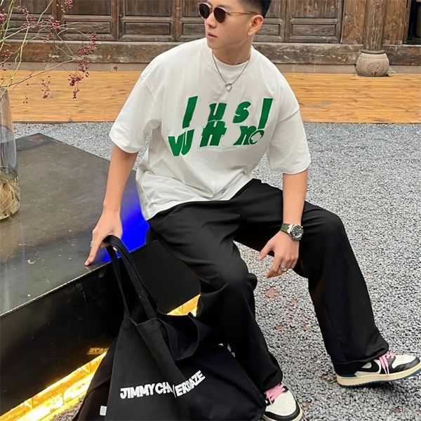 

t shirts for man designer tshirt Luxury Letter Print Clothing Black White Shirts Women Loose Short Sleeve Tees Man Casual Cotton Shirt Sweatshirts Men tshirts Tees, #17