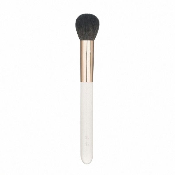 

Profial L04 Handmade Makeup Brushes Soft Saikoho Goat Hair Round Ctour Blush Cosmetic Tools White Make Up Brush U6Y7#, Pink