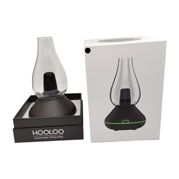 

HOOLOO E Bong Dab Rig Bluetooth Hookah Bong Wax Concentrate Dry Grilled Burning Heating Equipment Settings Long Lasting Peak Device for Wax Dry Herb